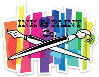 Ink & Paint Co. logo 3.5" sticker