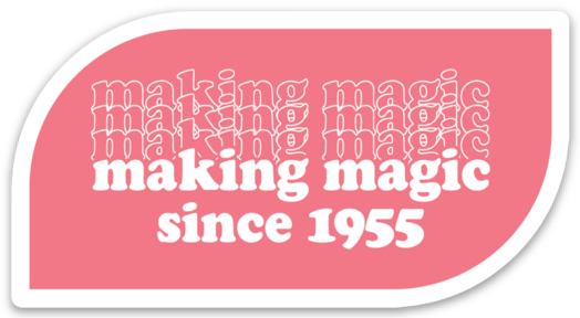 Making Magic '55 3.5" sticker