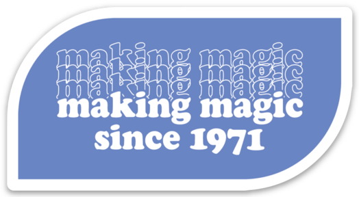 Making Magic '71 3.5" sticker