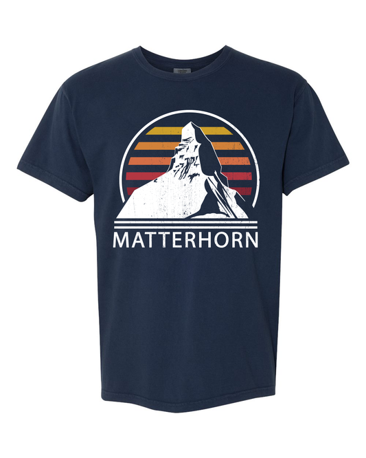 Matterhorn unisex short sleeve t-shirt