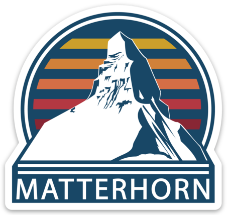 Matterhorn 3" sticker