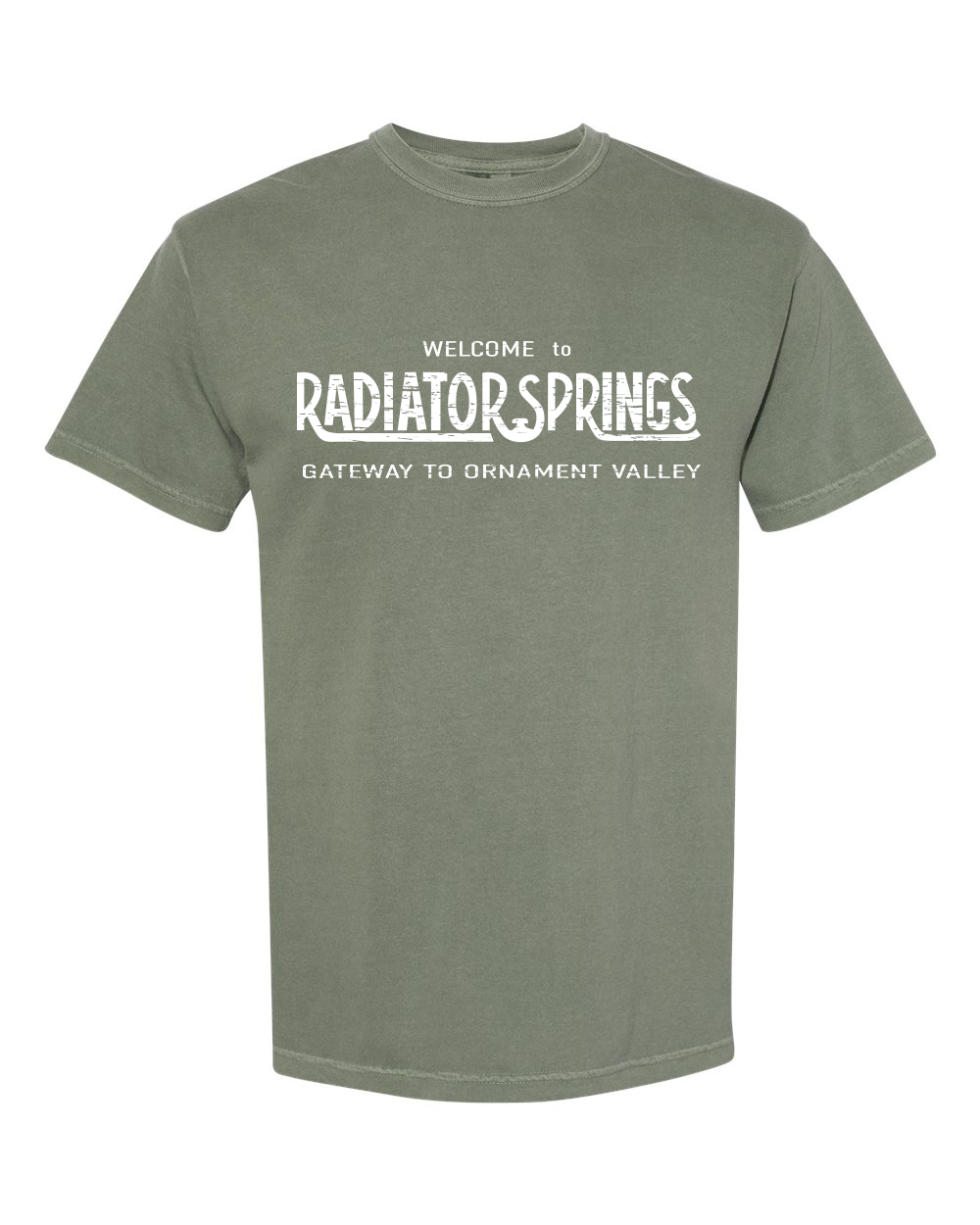 Radiator Springs unisex short sleeve t-shirt