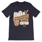 Tip Top Club Halloween Masquerade unisex short sleeve t-shirt
